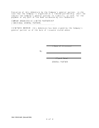 SBA Form 444C Debenture Certification Form, Page 7