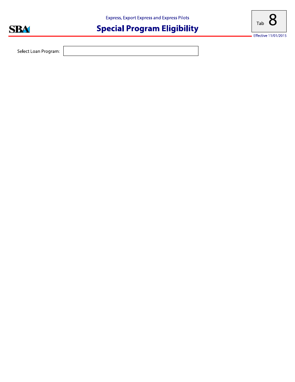 Guaranty Purchase Package Tabs - Express, Export Express and Express Pilots, Page 14