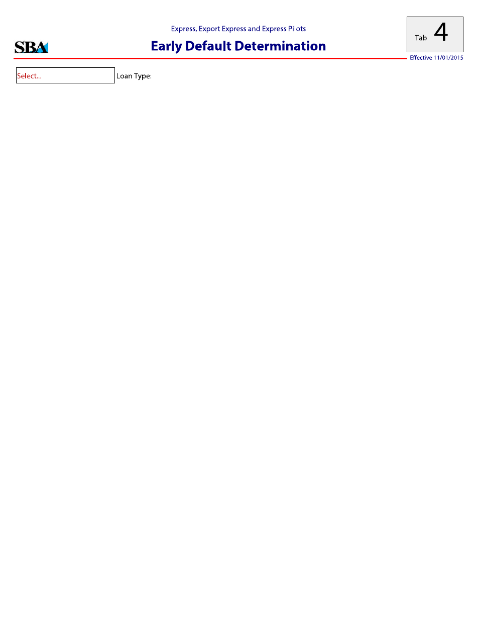 Guaranty Purchase Package Tabs - Express, Export Express and Express Pilots, Page 7