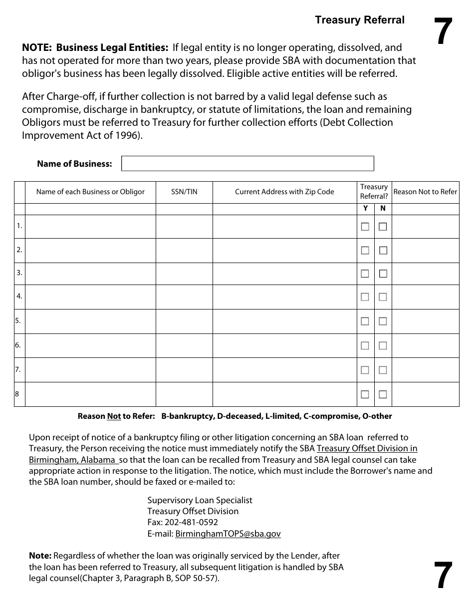Charge-Off Tabs, Page 8