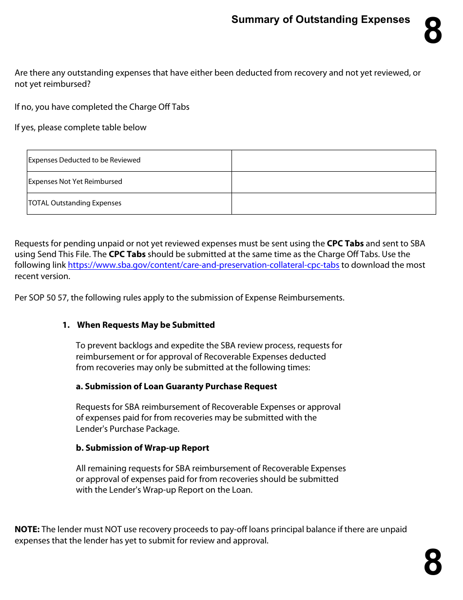 Charge-Off Tabs, Page 9