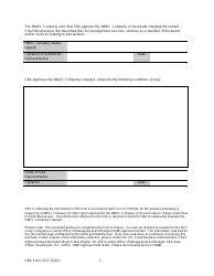 SBA Form 2217 Request for SBA Approval of Management Services Fees and Other Fees, Page 3