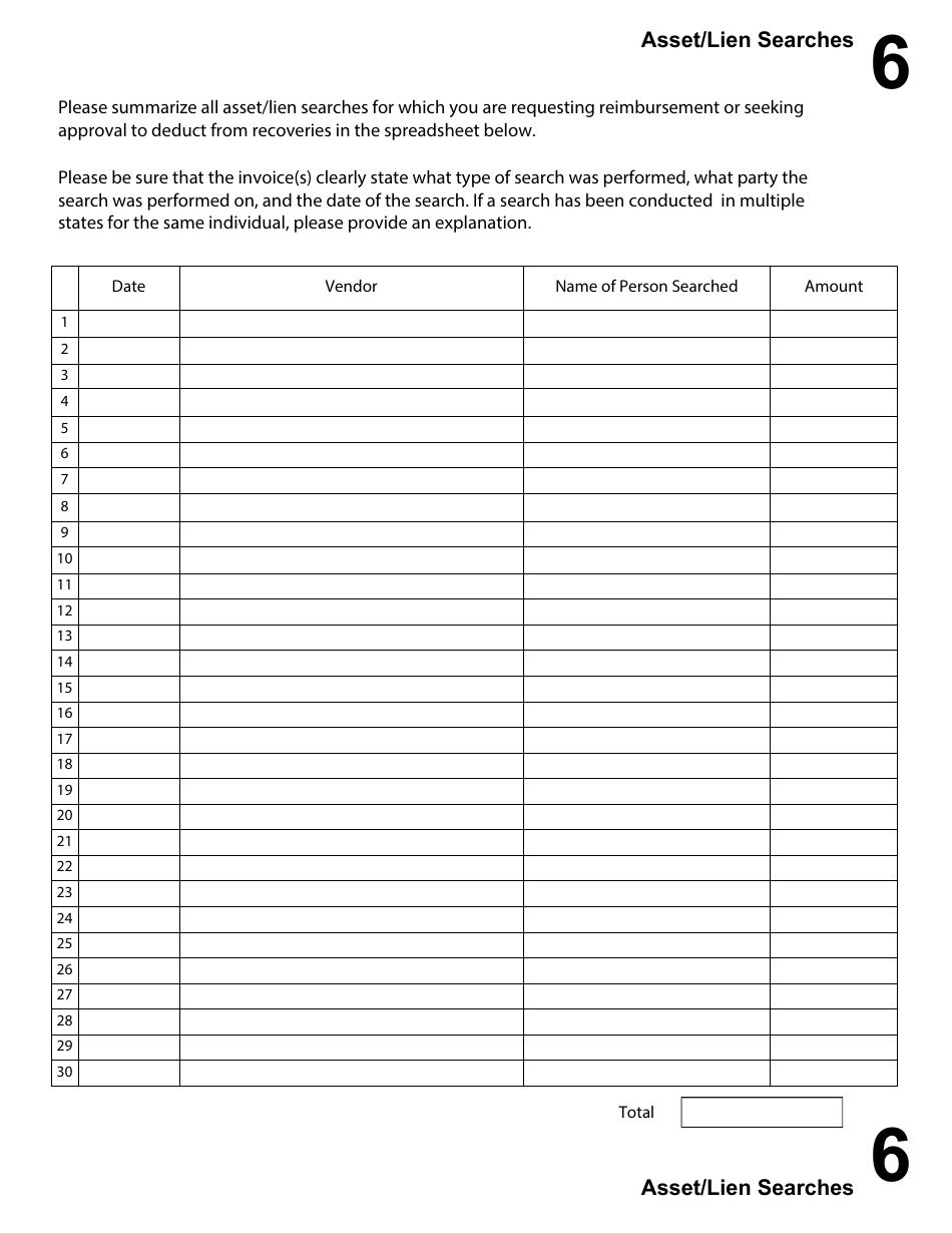 Care and Preservation of Collateral (CPC) Tabs, Page 8