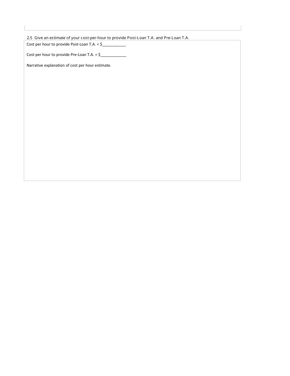 Template for Microloan Program Technical Assistance Narrative Report, Page 6