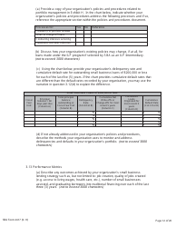 SBA Form 2417 Application for Selection - Intermediary Lending Pilot (ILP) Program, Page 12