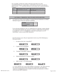 SBA Form 2417 Application for Selection - Intermediary Lending Pilot (ILP) Program, Page 13