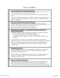 SBA Form 2417 Application for Selection - Intermediary Lending Pilot (ILP) Program, Page 16