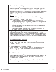 SBA Form 2417 Application for Selection - Intermediary Lending Pilot (ILP) Program, Page 17