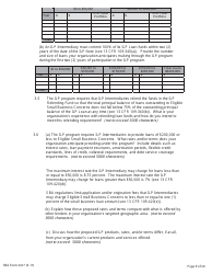 SBA Form 2417 Application for Selection - Intermediary Lending Pilot (ILP) Program, Page 9