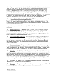 SBA Form 2287 Third Party Lender Agreement, Page 5