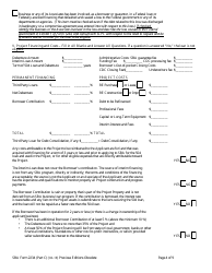 SBA Form 2234 (PART C) Eligibility Information Required for 504 Submission (PCLP), Page 4