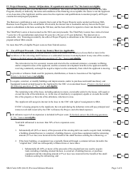 SBA Form 2450 504 Eligibility Checklist (Non-PCLP), Page 2