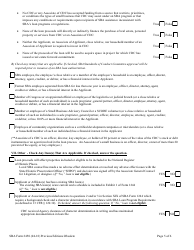 SBA Form 2450 504 Eligibility Checklist (Non-PCLP), Page 5