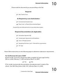 Regular 7(A) Guaranty Purchase Package Tabs, Page 14