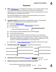 Regular 7(A) Guaranty Purchase Package Tabs, Page 5