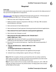 Regular 7(A) Guaranty Purchase Package Tabs, Page 8