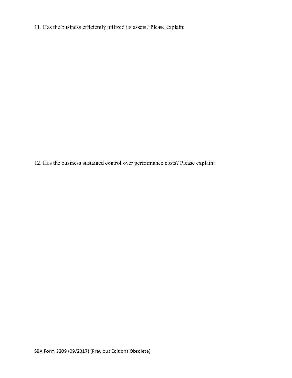 SBA Form 3309 Nomination Form for 8(A) Graduate of the Year Award - National Small Business Week, Page 5