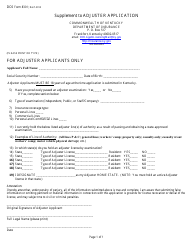 Form 8301 Naic Individual Insurance License Application - Kentucky, Page 6
