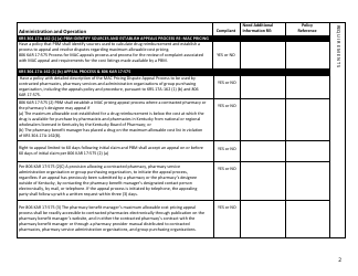 Pharmacy Benefit Manager Guide - Full Review - Kentucky, Page 2