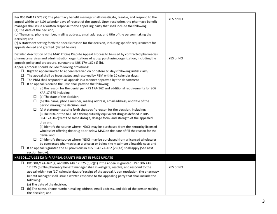 Pharmacy Benefit Manager Guide - Full Review - Kentucky, Page 3