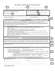 Gifted Referral &amp; Eligiblity Process Packet - Alabama, Page 4
