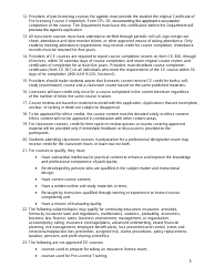 Provider Information Packet for Continuing Education and Pre-licensing Education - Kentucky, Page 7