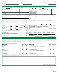 Form MCSA-5875 Medical Examination Report Form (For Commercial Driver Medical Certification), Page 3