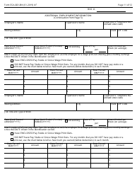 Form SSA-821-BK Work Activity Report - Employee, Page 11