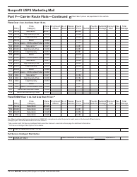 PS Form 3602-N1 Postage Statement - Nonprofit USPS Marketing Mail, Page 9