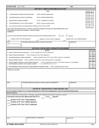AF Form 1466 Request for Family Member&#039;s Medical and Education Clearance for Travel, Page 4