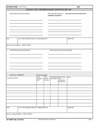 AF Form 1466 Request for Family Member&#039;s Medical and Education Clearance for Travel, Page 5