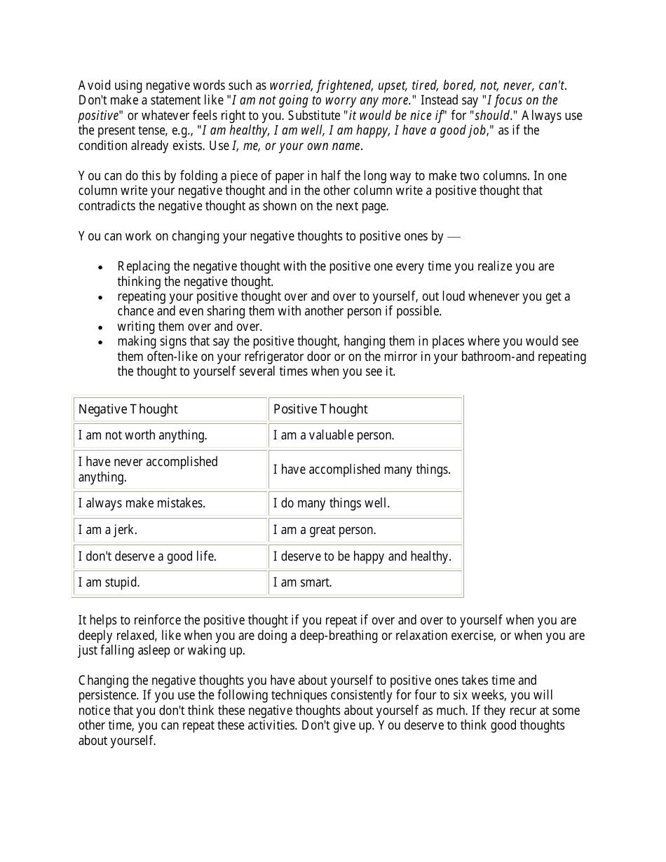 Building Self-esteem - a Self-help Guide (Sma-3715), Page 7