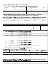 AF Form 24 Application for Appointment as Reserve of the Air Force or USAF Without Component, Page 3