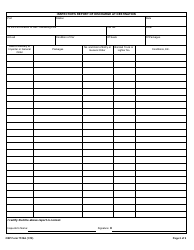 CBP Form 7512A Transportation Entry and Manifest of Goods Subject to CBP Inspection and Permit - Continuation Sheet, Page 2
