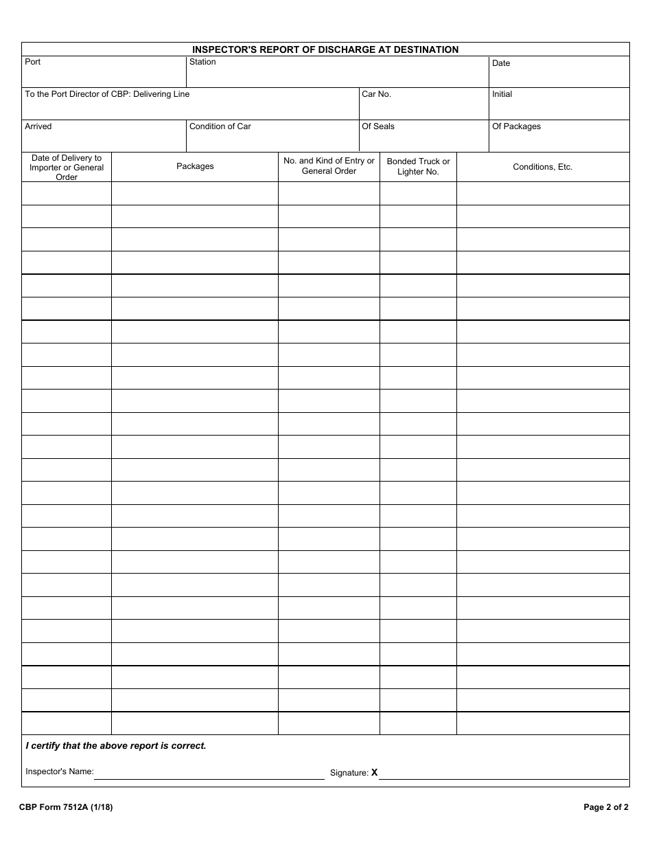 Cbp Form 7512a Fill Out Sign Online And Download Fill - vrogue.co