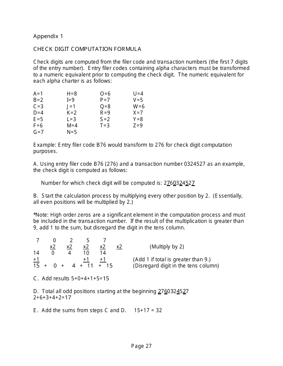 Instructions for CBP Form 7501 Entry Summary, Page 27