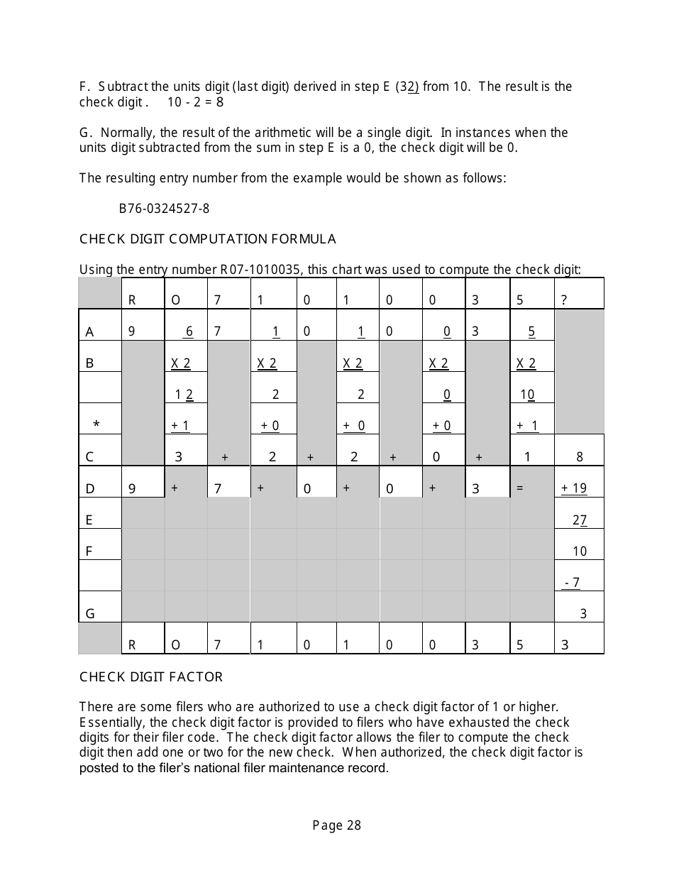 Instructions for CBP Form 7501 Entry Summary, Page 28