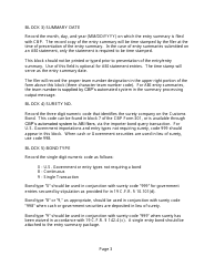 Instructions for CBP Form 7501 Entry Summary, Page 3