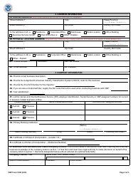 CBP Form 5106 Create/Update Importer Identity Form, Page 2