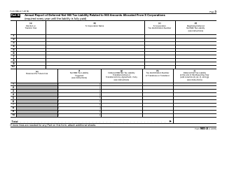 IRS Form 965-A Individual Report of Net 965 Tax Liability, Page 3