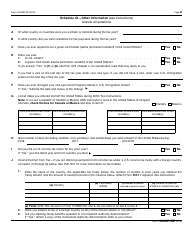 IRS Form 1040-NR-EZ U.S. Income Tax Return for Certain Nonresident Aliens With No Dependents, Page 2