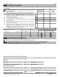 IRS Form 1040X &quot;Amended U.S. Individual Income Tax Return&quot;, Page 2