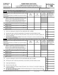 Document preview: IRS Form 1041 Schedule D Capital Gains and Losses