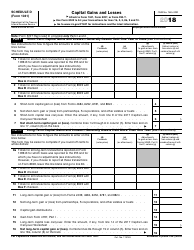 IRS Form 1041 Schedule D Capital Gains and Losses