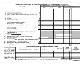IRS Form 1040NR U.S. Nonresident Alien Income Tax Return, Page 4