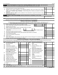 IRS Form 1040-SS U.S. Self-employment Tax Return (Including the Additional Child Tax Credit for Bona Fide Residents of Puerto Rico), Page 2