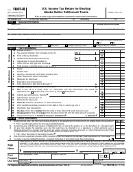 IRS Form 1041-N U.S. Income Tax Return for Electing Alaska Native Settlement Trusts