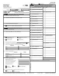 IRS Form 1065 Schedule K-1 Partner&#039;s Share of Income, Deductions, Credits, Etc.