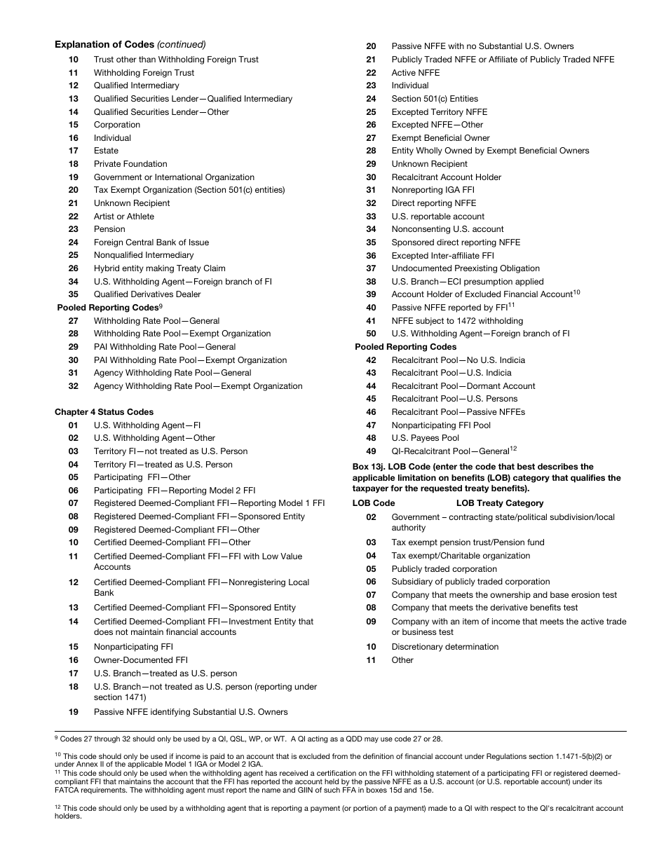 IRS Form 1042-S Foreign Persons U.S. Source Income Subject to Withholding, Page 7