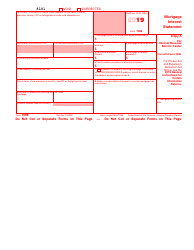 IRS Form 1098 Mortgage Interest Statement, Page 2